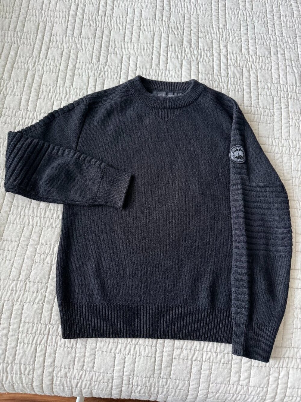 Canada Goose Black Crewneck Sweater